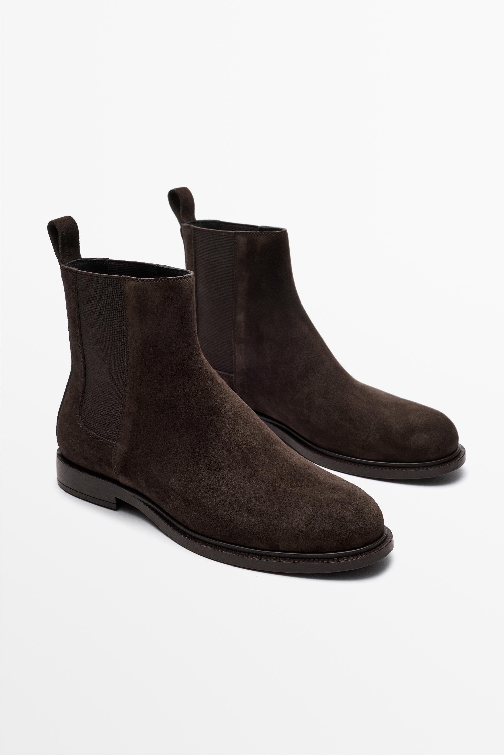 Bottines chelsea en cuir